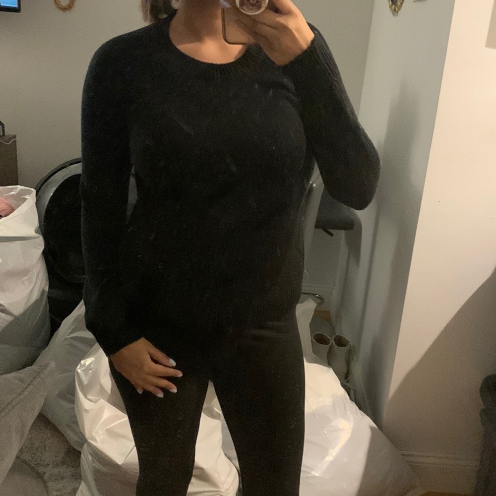 Black sweater